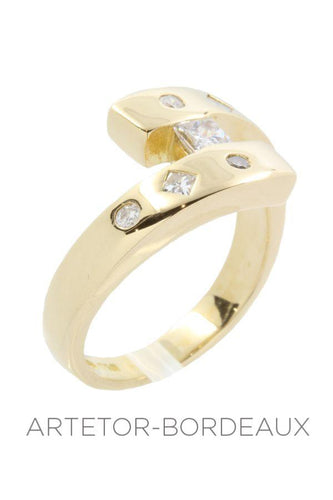 Bague 51 Bague moderne diamants 58 Facettes 29231