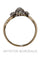 Bague 56 Bague fleur ancienne 58 Facettes 35451