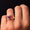 Bague 62 Bague rubis jonc ancienne en or jaune 58 Facettes 20-228-59