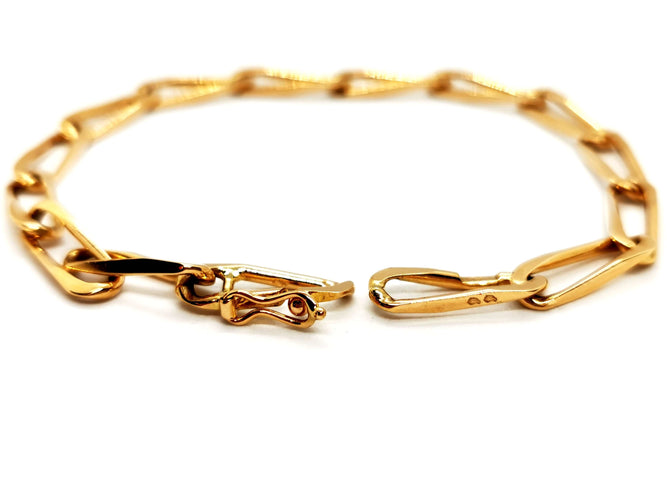 Bracelet Bracelet Maille cheval Or jaune 58 Facettes 1141238CD