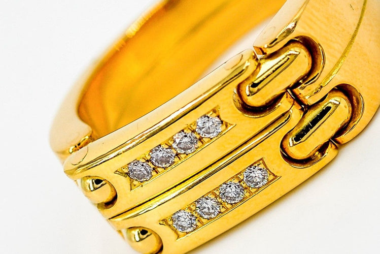Bague 61 Pequignet Bague Or jaune Diamant 58 Facettes 00330CN