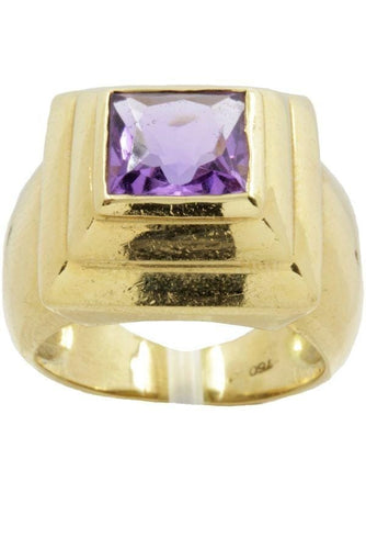 Bague 48 Bague améthyste 58 Facettes 17251