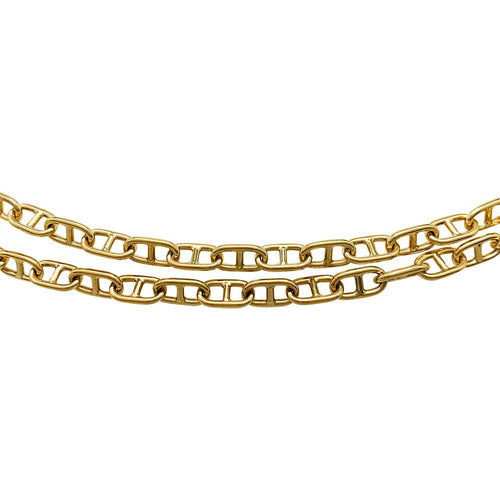 Collier Sautoir Cartier en or jaune, maille marine. 58 Facettes 30109