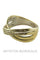 Bague 55 Jonc entrelacé diamants 58 Facettes 3891