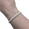 Bracelet Bracelet Messika, modèle "Joy Diamond Halo", diamants et or blanc. 58 Facettes 28125