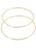 Boucles d'oreilles Grandes créoles 58 Facettes 037781