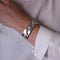 Bracelet Bracelet ancien jonc argent décoré 58 Facettes 07-126