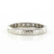 Bague 57 Bague alliance platine diamants 58 Facettes 16-184-57