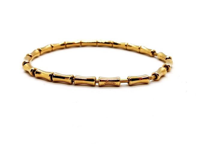 Bracelet Gucci Bracelet Bamboo Or jaune 58 Facettes 1048317CD
