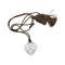 Pendentif Pendentif Poiray, "Coeur Fil", or blanc, diamants. 58 Facettes 30212