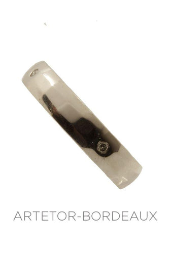 Bague 61 Alliance diamants pour homme 58 Facettes 1571