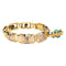 Bracelet Bracelet Tank, trois tons d'or. 58 Facettes 30088