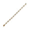 Bracelet Bracelet Cartier, "Santos", or jaune et blanc. 58 Facettes 30201