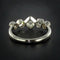 Bague 53 Bague ancienne jarretière diamants 58 Facettes 18-071-53-1