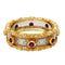 Bague 50 Bague bandeau Buccellati, "Fusi", deux ors, rubis. 58 Facettes 30332