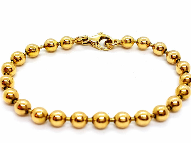 Bracelet Bracelet Boules Or jaune 58 Facettes 00501CN