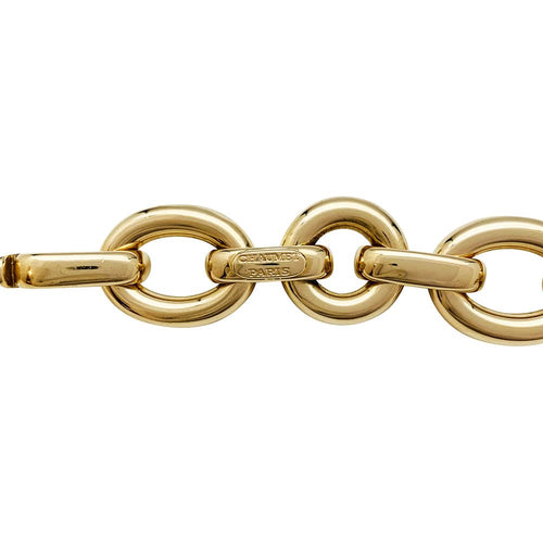 Bracelet Bracelet Chaumet en or jaune, maille fantaisie. 58 Facettes 30472