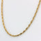 Collier Chaîne de montre ancienne en or jaune 58 Facettes 20-540