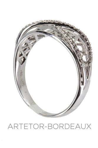 Bague 56 Bague moderne diamants 58 Facettes 34961