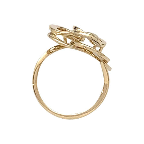 Bague 49 Bague Chanel "Fil de Camélia" en or jaune. 58 Facettes 30092