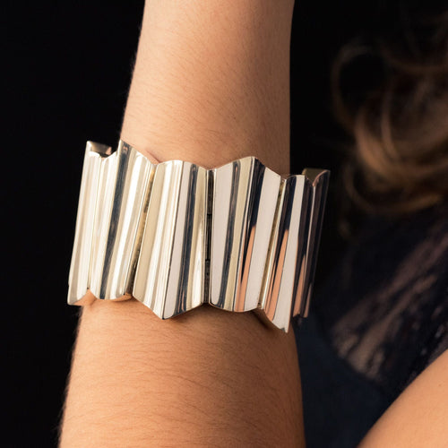 Bracelet Bracelet argent moderniste 58 Facettes 20-020