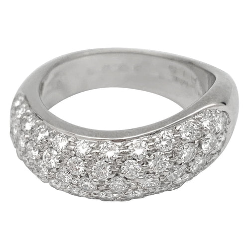 Bague 50 Bague Chaumet, "Hommage à Venise", or blanc et diamants. 58 Facettes 29914