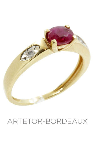 Bague 47 Bague rubis 58 Facettes 12381