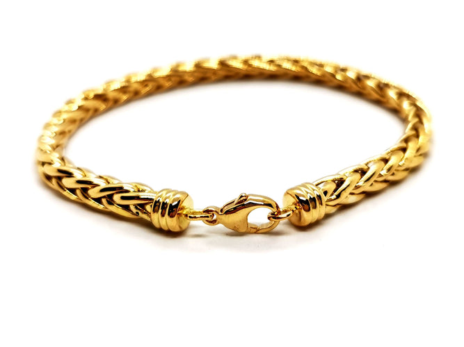 Bracelet Bracelet Maille palmier Or jaune 58 Facettes 1169902CN