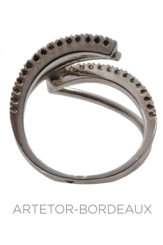 Bague 55 Bague moderne diamants 58 Facettes 29081