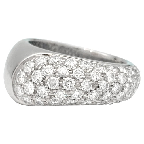 Bague 50 Bague Chaumet, "Hommage à Venise", or blanc et diamants. 58 Facettes 29914