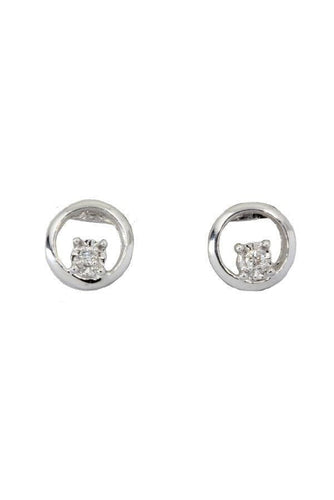 Boucles d'oreilles Puces d'oreilles diamants 58 Facettes 33581