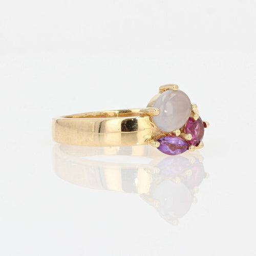 Bague 53 Bague pierres fines et or 58 Facettes 21-268A-53