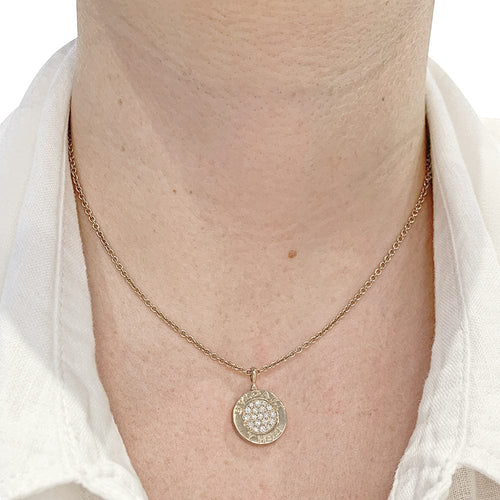 Collier Collier Bulgari, "Bulgari-Bulgari", en or rose, onyx et diamants. 58 Facettes 30068