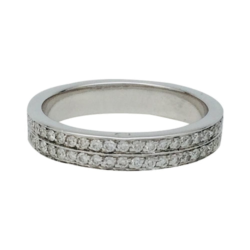 Bague 47 Bague Repossi, "Berbère", or blanc et diamants. 58 Facettes 28812