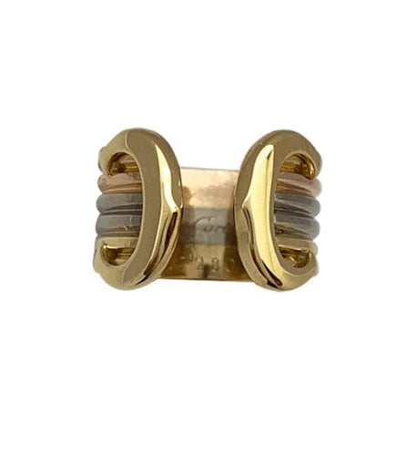 Bague 50 Bague Cartier "2C", 3 ors 58 Facettes 30389