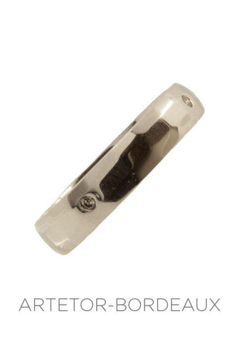Bague 61 Alliance diamants pour homme 58 Facettes 1571