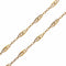 Collier Chaîne ancienne en or rose 58 Facettes 20-078
