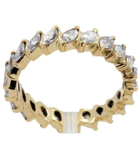 Bague 50 Alliance en diamants 58 Facettes 28711