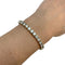 Bracelet Bracelet ligne "tennis" en or jaune serti de brillants. 58 Facettes 30035