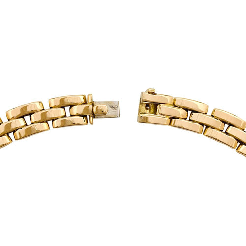 Collier Collier Cartier maille Panthère en or jaune. 58 Facettes 29899