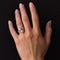 Bague 54 Bague ancienne diamants et perle fine toi et moi 58 Facettes 18-049-54