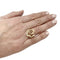 Bague 49 Bague Chanel "Fil de Camélia" en or jaune. 58 Facettes 30092