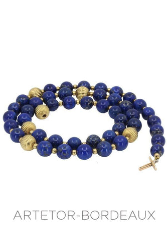 Collier Collier  Lapis-lazuli 58 Facettes 28451