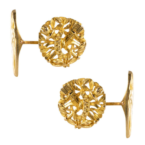 Boutons de manchette Boutons de manchettes de Mariage 58 Facettes 19-678