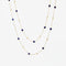 Collier Sautoir en or et perles de lapis lazuli 58 Facettes 21-040