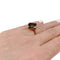 Bague 50 Bague Cartier "Inde Mystérieuse" en or rose, quartz fumé et diamants. 58 Facettes 30018