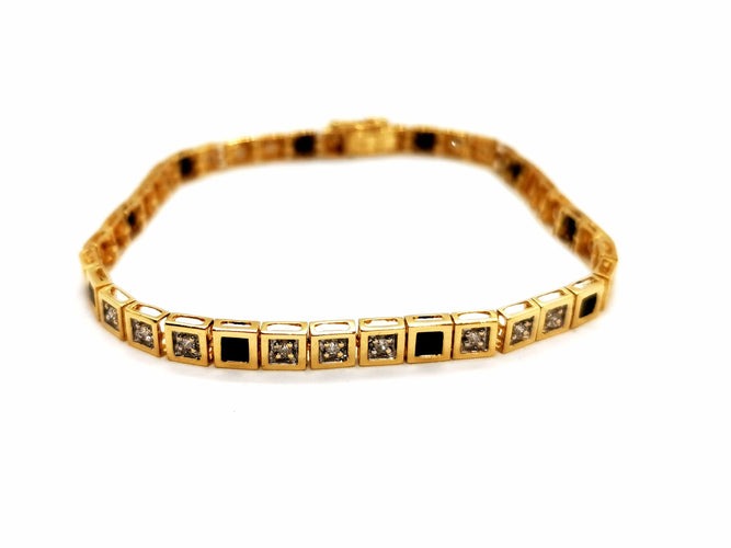 Bracelet Bracelet Or jaune Diamant 58 Facettes 1091764CN