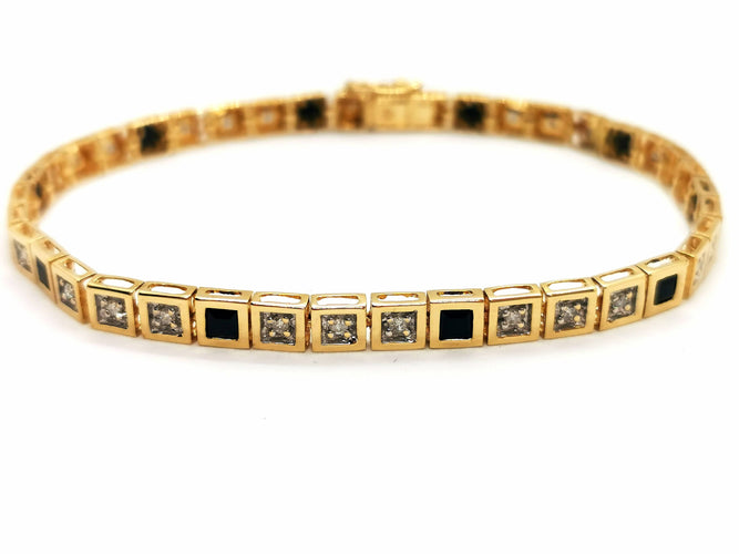 Bracelet Bracelet Or jaune Diamant 58 Facettes 1091764CN