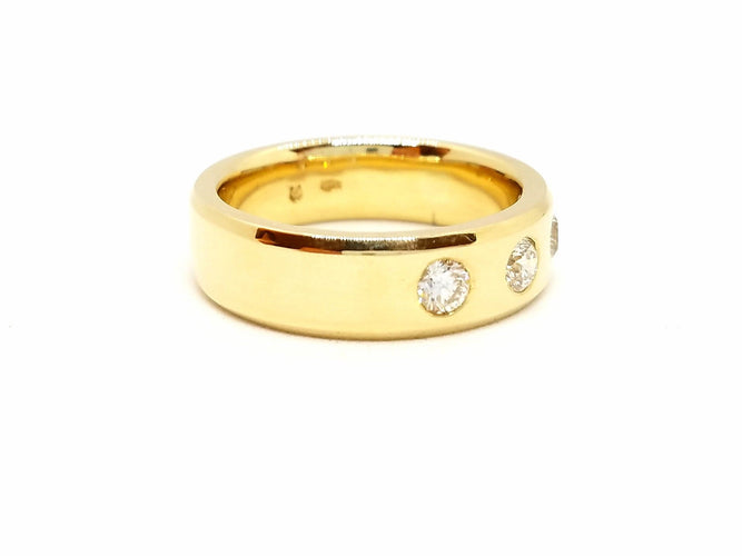 Bague 62 Bague Or jaune Diamant 58 Facettes 740212CN