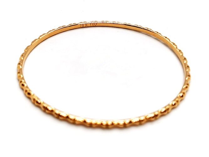 Bracelet Bracelet Jonc Or jaune 58 Facettes 1186406CN